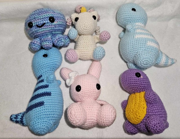 Plush Crochet Animals Lucky Dip - Medium