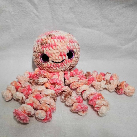 Plush Crochet Octopus - Long